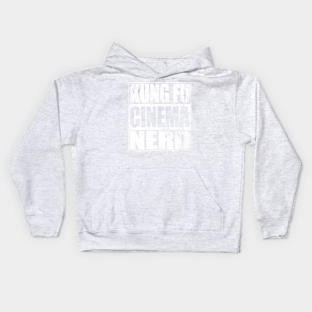 Kung Fu Cinema Nerd Kids Hoodie by Genbu